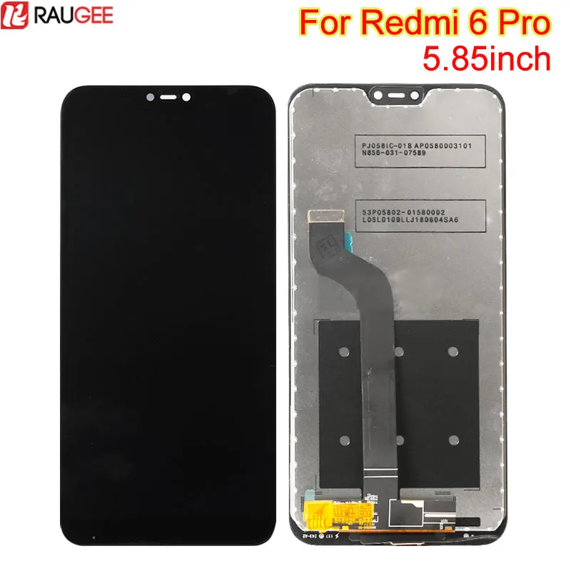 

For Xiaomi Redmi 6 Pro LCD Display Touch Screen Test Good 5.84inch Touch Digitizer Panel Replacement For Redmi 6 Pro lcd display
