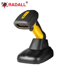 Portable Wireless Bluetooth 2D Barcode Scanner Waterproof IP67 Easy Charging QR Code Reader PDF417 For Android IOS Ipad RD-1203