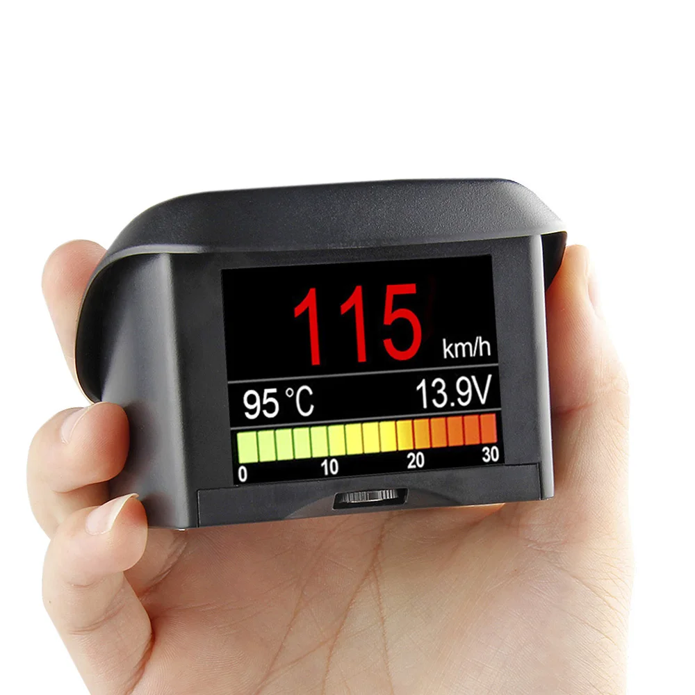 

Best Automobile Onboard Computer Gauge Car OBD2 Driving Computer Display Speed Control Speedometer Water Coolant Temperature HUD