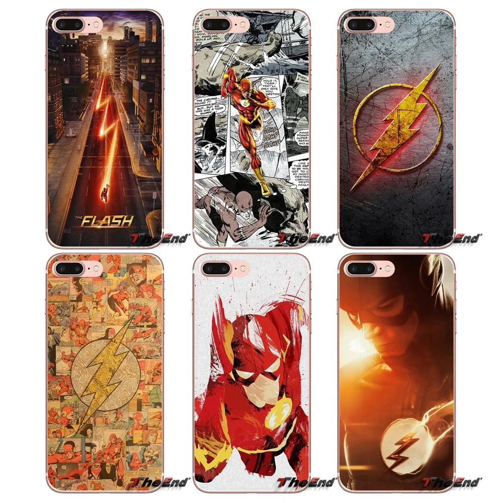 

The Flash Man Soft TPU Cell Phone Case Cover For Huawei Honor 7X V10 6C V9 6A Play 9 Mate 10 Pro Y7 Y5 P8 P10 Lite Plus GR5 2017