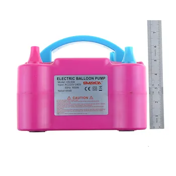 

Electric Balloon Inflator Pump Portable Air Blower High Voltage Double Hole Inflatable Electric Balloon Pump Air Balloon Pumps