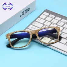 VCKA, анти-Синие лучи, TR90, компьютерная оправа для очков, очки для чтения, мужские, женские, прозрачные очки, синие+ от 100 до+ 400