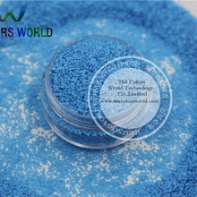 TCF505 неоновые Синие Цвета 0,8 мм Размер устойчив к растворителям блеск для пилка для ногтей или другие DIY украшения