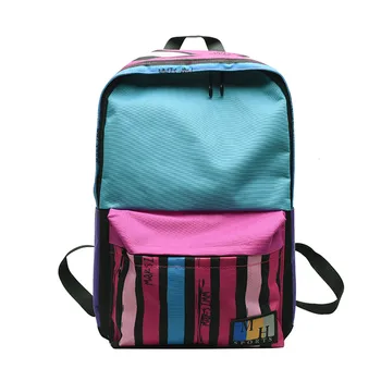 

Backpack Women Large Capacity Fashion Simple School Backpack Girl New Fashion Printing Outdoor Travel Bag Casual Backpack K724