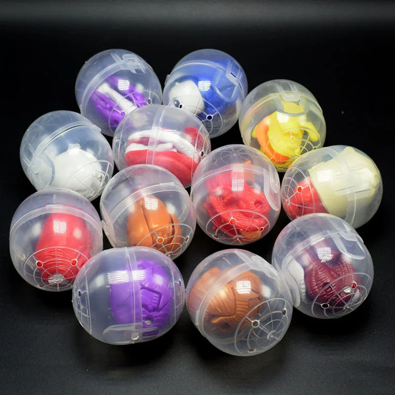 100Pcs/Lot Plastic Surprise Egg Dinosaur Capsule with Car Toy Deformation Mini Eggs Toys for Kids Wholesale | Игрушки и хобби