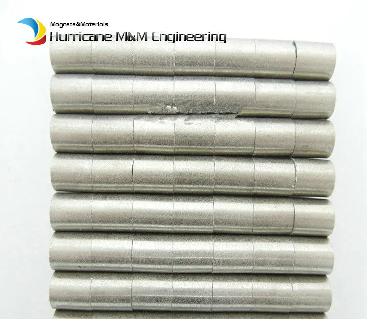 

60pcs Smco Magnet Disc Dia. 6x5 Mm Rod Cylinder Grade Yxg28h 350 Degree C High Temperature Permanent Rare Earth Magnets