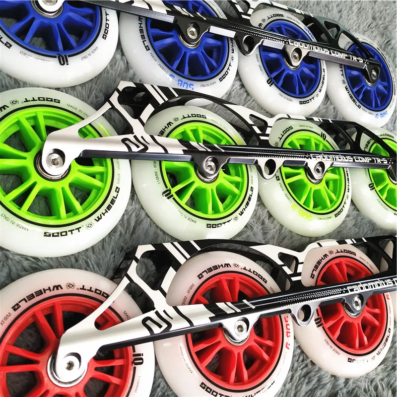 Встроенные роликовые рамы роликовые коньки рама скейт cadomotus шасси с высококачественными колесами и подшипником