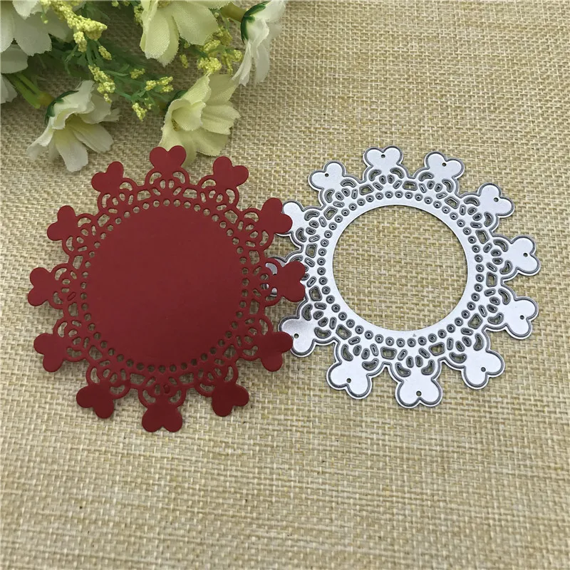 

Round garland Metal Cutting Dies Stencil for DIY Scrapbooking Photo Album Embossing Paper Cards Decorative Crafts