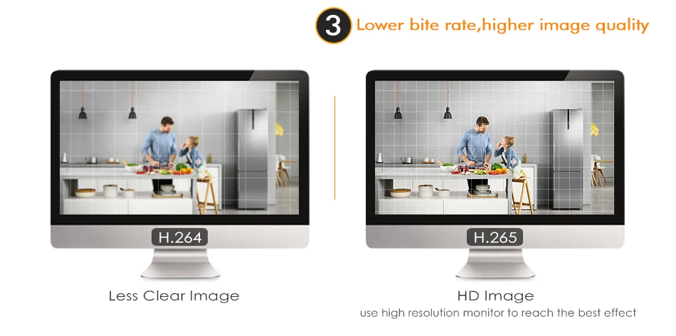 câmera 1080 p visão noturna p2p detecção