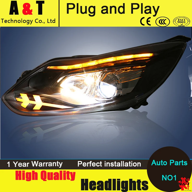 Change Headlight Bulb 2014 Ford Focus