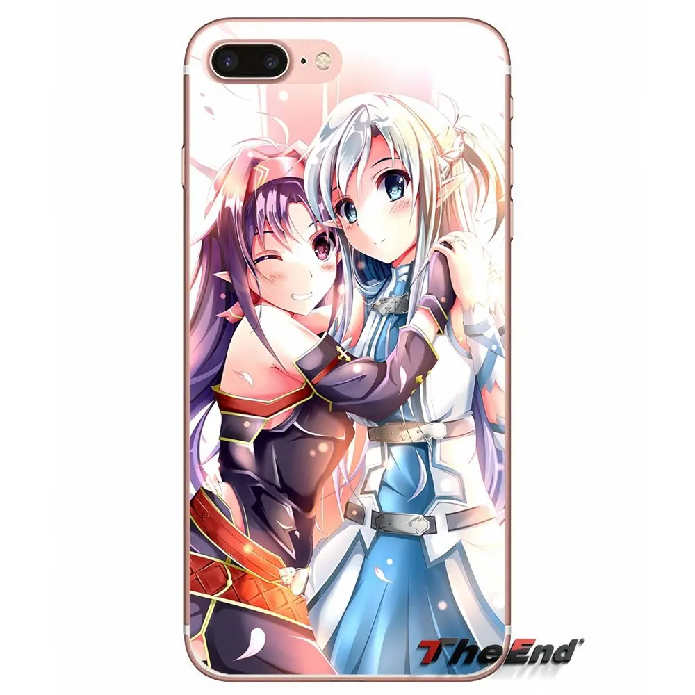 Мягкий чехол Sword Art Online для Huawei Honor 5A LYO L21 Y6 II Compact Y5 2 Y5II Mate 10 Lite Nova 2i 9i|Чехлы-накладки|