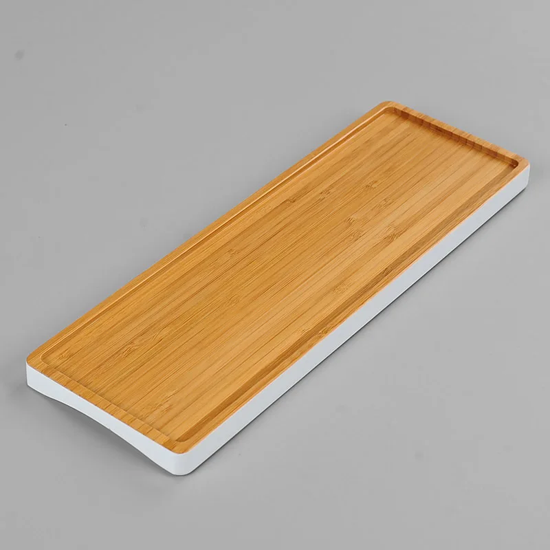 Hot Rectangular bamboo tea table/desk drain drawer accessories storage water for teasets dry brew best gifts free shipping | Дом и сад