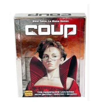 

Coup Reformation Board Game 2-6 Players For Party/Family ,English And Chinese Edition Easy To Play Free Shipping