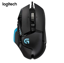 Logitech G502 RGB Gaming Mouse PC Gamer 12000 DPI Personalized Weight 11 Programmable Buttons