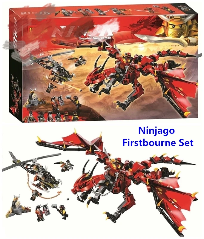 

New Ninjago Firstbourne Set Building Blocks DIY Bricks Compatible With Lego 70653 Model Educational Toys For Children Best Gifts