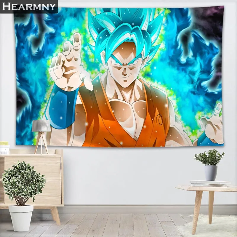 HEARMNY гобелены Dragon Ball Гобелены стене висит шоу кусок для Домашний Декор стены ковры пляжные пледы одеяло йога коврики - Цвет: 11