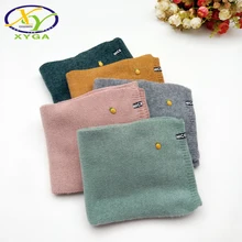 Детские кашемировые шарфы, мягкие теплые зимние шарфы для мальчиков и девочек, длинный кашемировый шарф