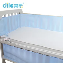 Dele Bébé Lit Pare-chocs Lit Bébé Pare-chocs D’été Respirant Enfant Ensemble de literie infantile Ensemble de Literie 3d Ensembles de Literie Lit Bébé pare-chocs