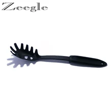 Spoons Heat-Resistant-Noodles Silicone Scoop Strainer Zeegle with Handle 1-Pcs Colander