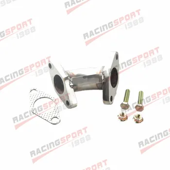 

UNIVERSAL 35MM/38MM WASTEGATE WG ELBOW EXTENSION RELOCATION ADAPTOR TUBE PIPE SS