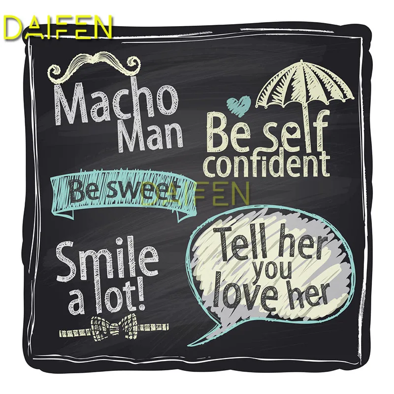 

Full Square Diamond painting be sweet smile a lot Blackboard Full Round Diamond mosaic 5D DIY Diamond embroidery Cross stitch