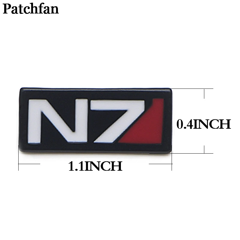 Mass effect из цинкового сплава для галстука значки para рубашка сумка Одежда Кепка