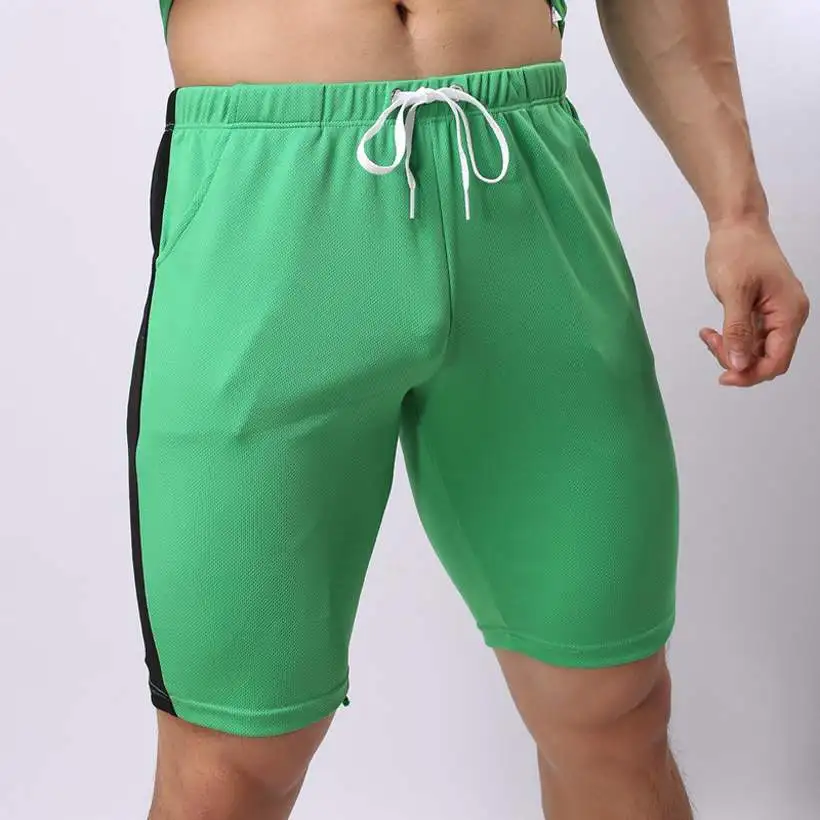 Мужские беговые Джоггеры для тренировок спортивная одежда с карманами для фитнеса и упражнений спортивные шорты мужские дышащие быстросохнущие эластичные свободные спортивные штаны