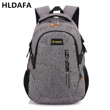 

New Unisex Laptop Computer Notebook Backpack Women Bag Leisure Large Capacity School Bags Computer Bag for Teenagers Mochila