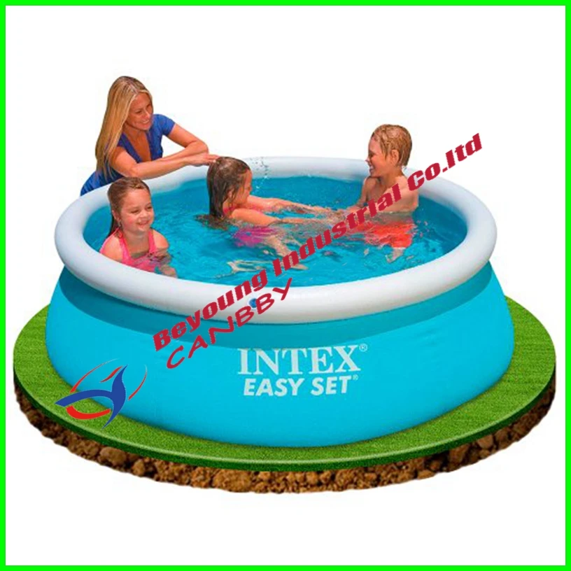 Intex 6ft x20in Piscina легкий набор бассейн надувной круглый бассейн для использования в саду