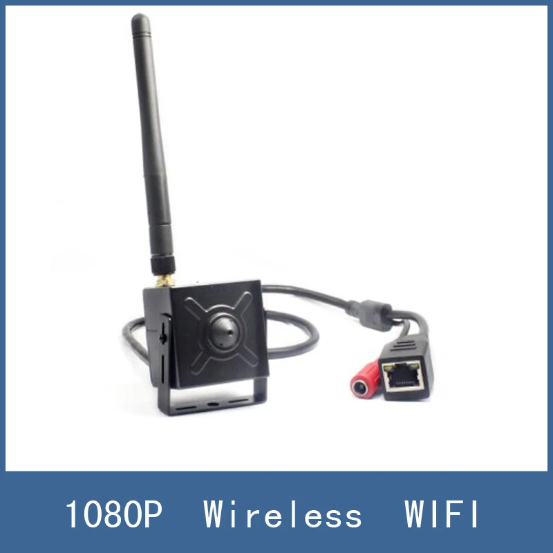 1080P HD Mini Wireless H.264 WIFI IP Camera 1/2.8&quot SONY Hi3516C+IMX322 + 3.7mm Pinhole Lens P2P Onvif | Безопасность и защита