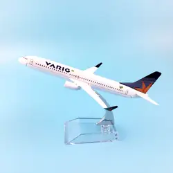 Бесплатная доставка 16 см Varig сплав металла модель самолета Модель самолета игрушки подарок на день рождения