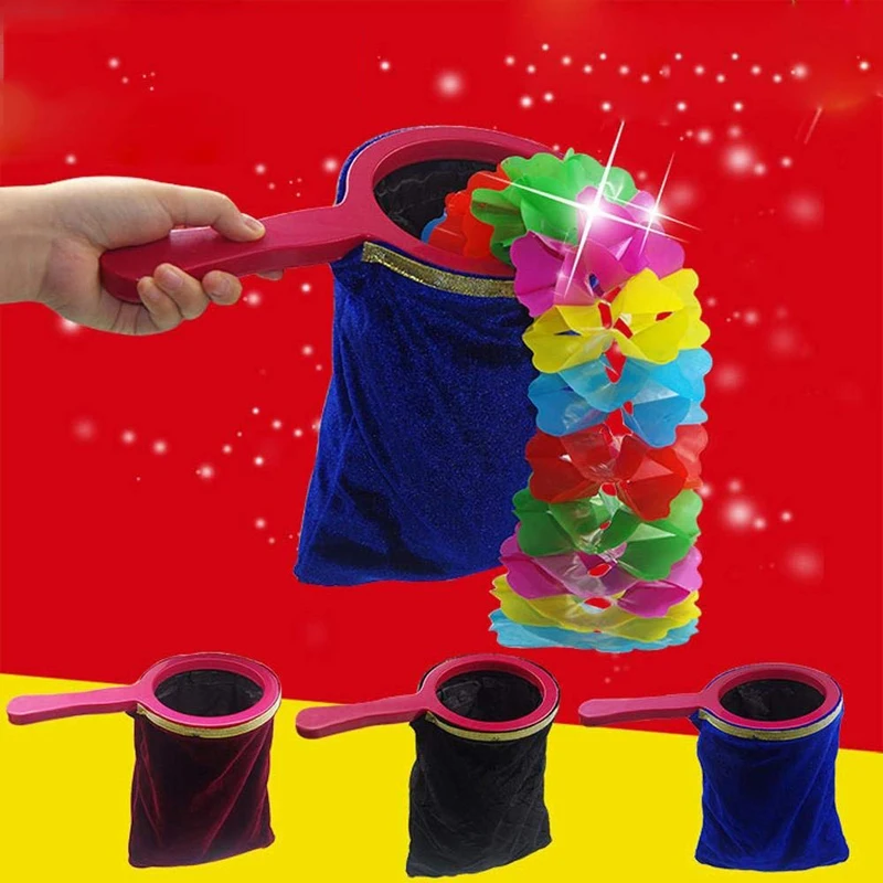 

Amazing Funny Empty Bag Universal Bag Illusion Magic Prop Magician Trick Tool Kid Children's Educational Toys