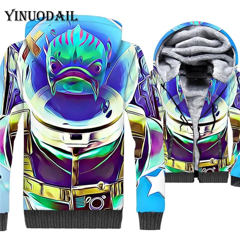 Battle Royal Hero Sweatshirt Zipper Hoodies Cosplay Costume Gaming Unisex Winter Casual Hoodie  for Child FORTNITER 3D Hoodie