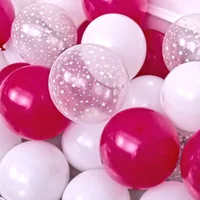 20pcs 12 inch Latex Balloon Set Star Clear Pink Gold Balloons Wedding Decoration Baby Shower Birthday Party Supplies Home Decor - Image 4