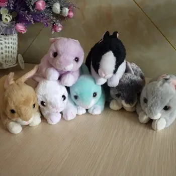 

Lilac Nibbler bunnie cotton rabbit white bunny 1PC 12CM Plush Toys bloomy bonnie slippers15CM kids toys soft toys