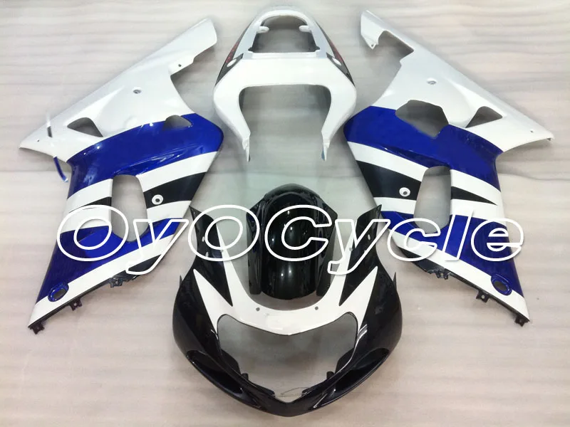

For Suzuki 01-03 GSXR600 GSXR750 K1 K2 GSXR 600 750 Injection Motorcycle ABS Fairing Bodywork Kit 2001 2002 2003 Blue White
