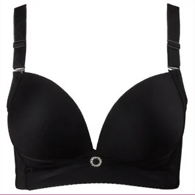 No Wire Big Breast Bra From 80b To 105d Big Size Women 4 Hook Push