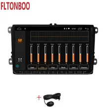 9 “Android 9.1 di Gps radio di Navigazione per VW Volkswagen Passat B5 Tiguan Jetta Touran GOLF, Polo, volante, mappa canbus, 7708