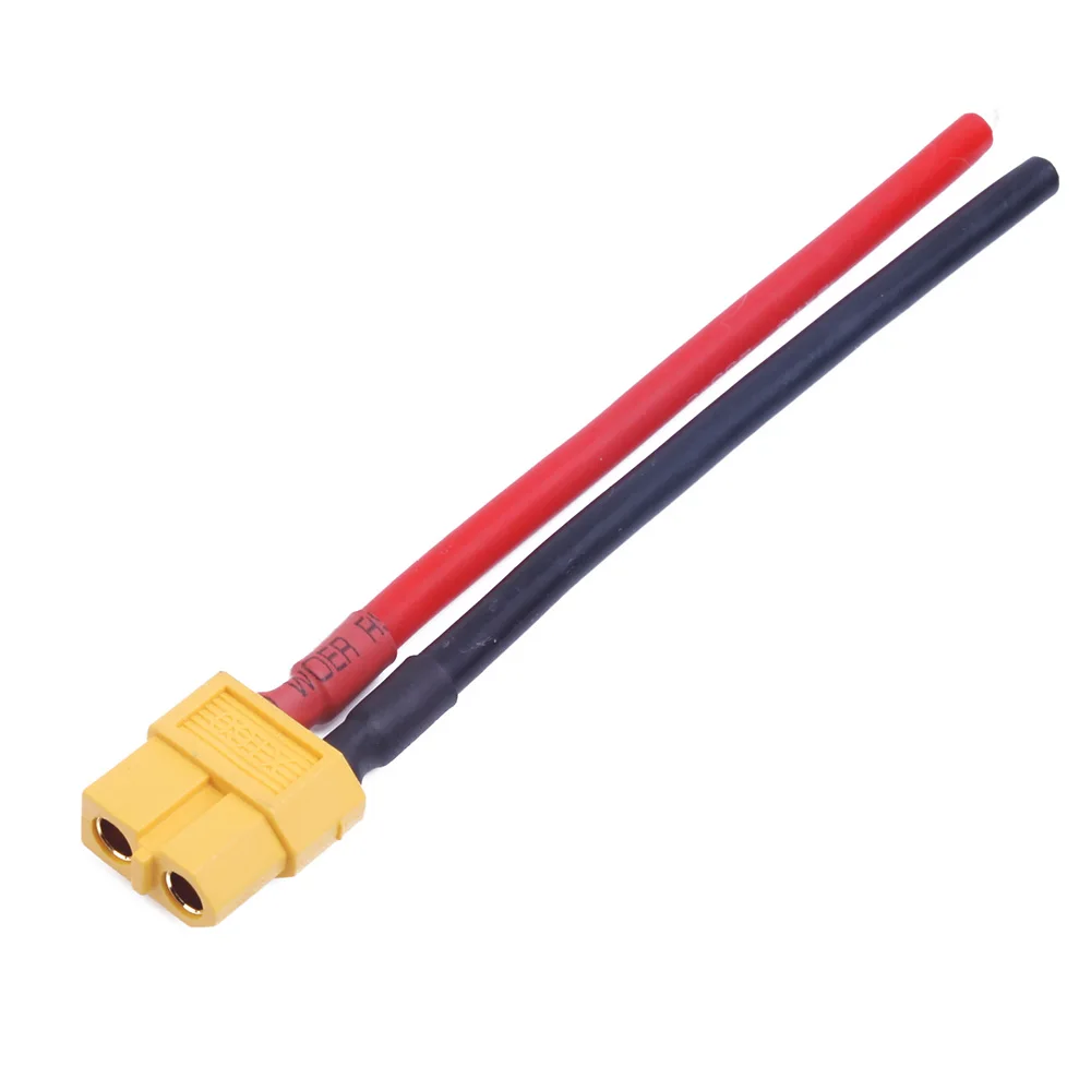 

Free Shipping For 5PCS AMASS XT60 Connector Female Plug With 10CM Silicon Wire 12AWG for RC Model Battery FPV