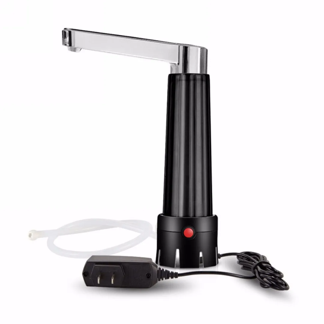 

Mayitr 1pc Water Dispenser Portable Water Bottle Pump Electric Water Bottle Pumps Dispense With Power Adapter Kitchen Supplies