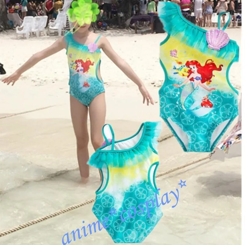 costume da bagno sirenetta disney