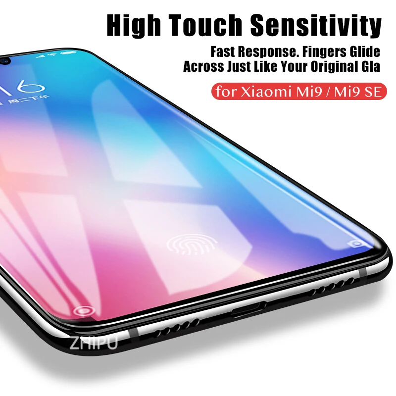 2Pcs Tempered Glass for Xiaomi Mi 9 / Mi 9 SE Glass Screen Protector 2.5D 9H Glass for Xiaomi Mi9 / Mi9 SE Protective Glass Film