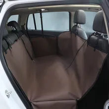 Собака автомобильные чехлы для сидений автомобиля водостойкая переноска собака автомобильное заднее сиденье ПЭТ коврик подушка для гамака протектор с ремнем безопасности Оксфорд ткань