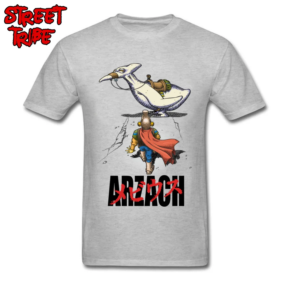  Mens T Shirts Arzach Normal Tops Tees Cotton Crew Neck Short Sleeve Printed On T Shirt Thanksgiving Day Wholesale Arzach grey