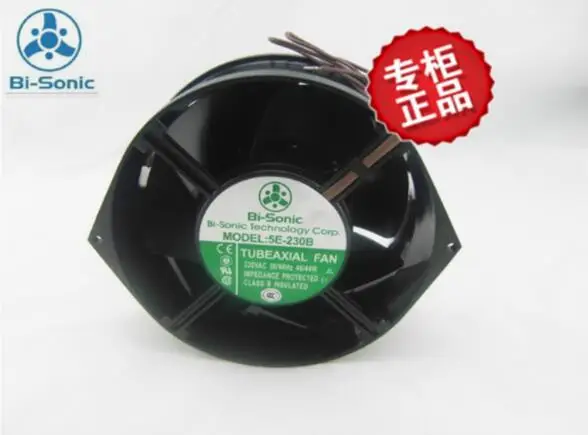Original axial fan 5E-230B 170* 55MM 50 / 60HZ 46 / 44W heat dissipation of 230V control cabinet Original axial fan 5E-230B 170* 55MM 50 / 60HZ 46 / 44W heat dissipation of 230V control cabinet