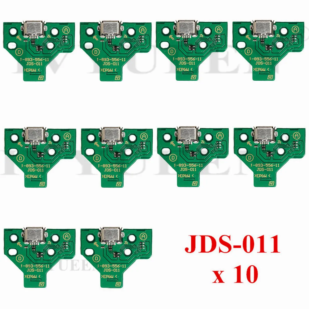 10 шт. JDS 055 040 030 011 usb разъем для зарядки для sony playstation 4 PS4 DS4 Pro тонкий контроллер зарядное устройство печатная плата