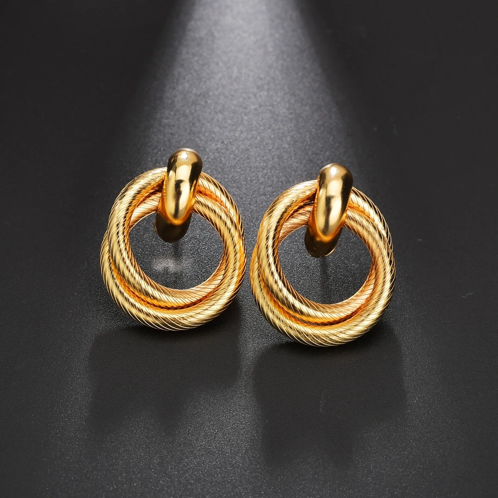 2019 Fancy New Alloy Earrings European And American Wind Style For Women Jewelry Party Wedding Accessories Gifts | Украшения и