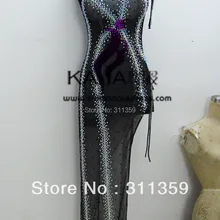 Новое поступление, kaka-l130354, Костюмы для латиноамериканских танцев Одежда для танцев, танго сальса самба румба чача вальс Танцы костюм, для девочек латинские танцы платье