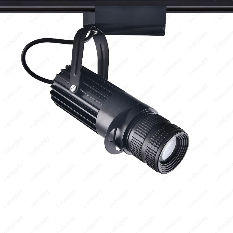 

3W/5W/7W/10W/15W20W LED COB Ceiling Light Fixture Track Rail Spotlight Picture Focus Lamp Adjustable Aperture Teahouse KTV Bar