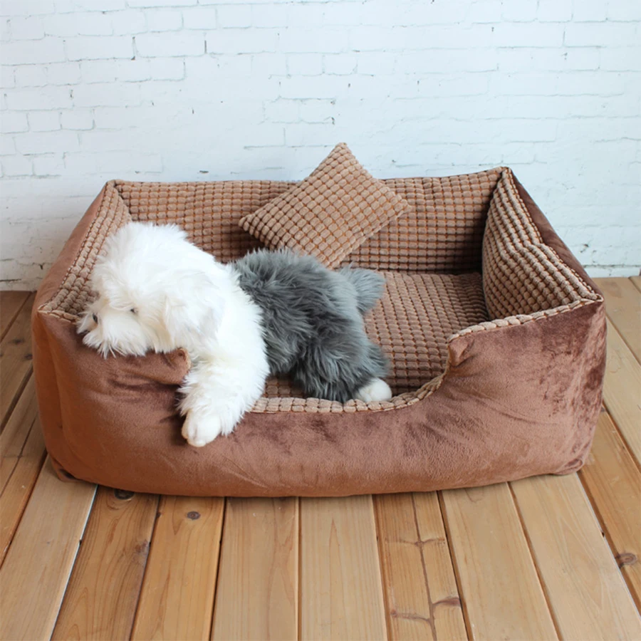 

Resistant Biting Dog Nesting Bed Large House Bed Large Medium Casa De Cachorro Dogs Nest Fence Colchoneta Perro Pet Tool 60Z1523